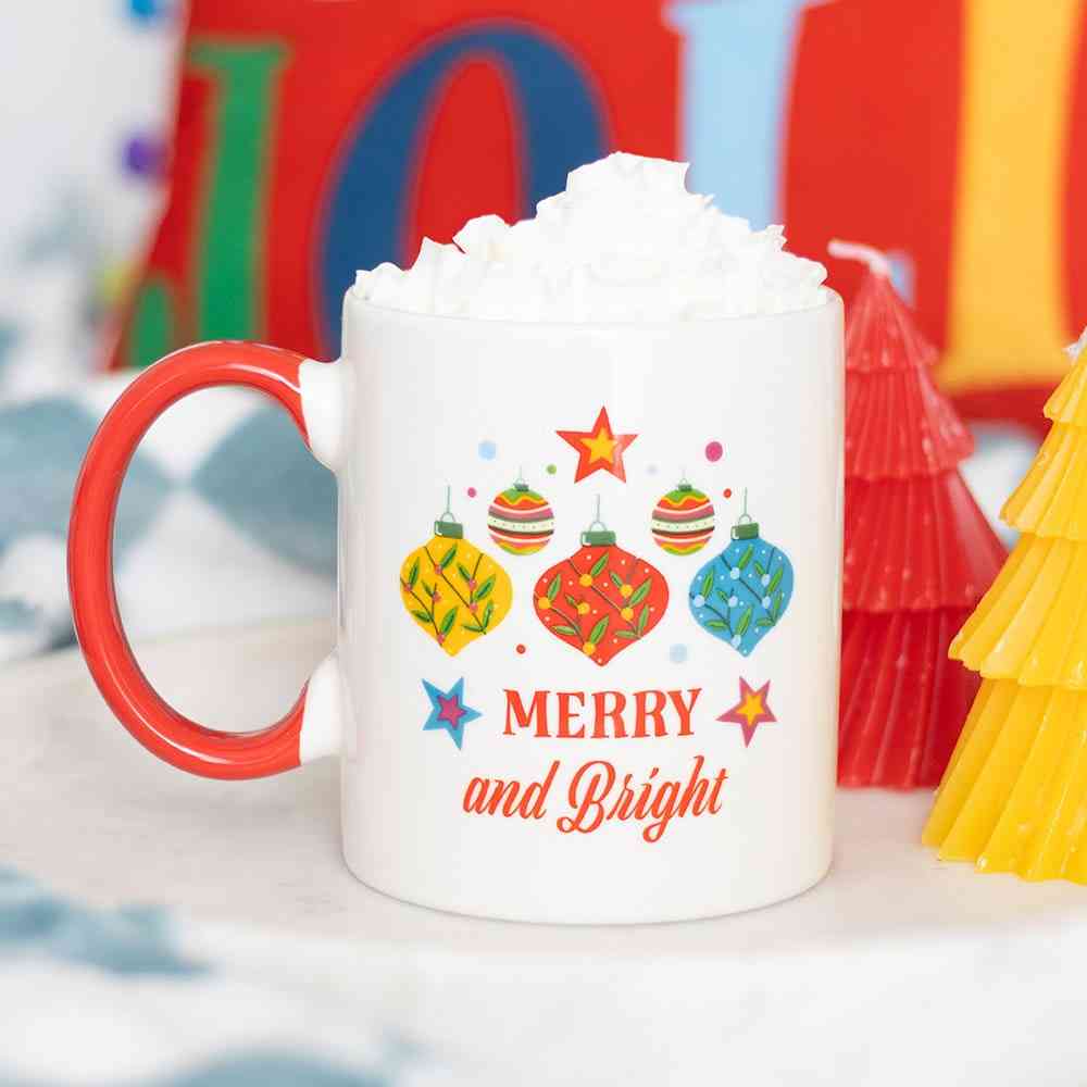 Something Different - Merry and Bright Bauble Mug - Multicolours